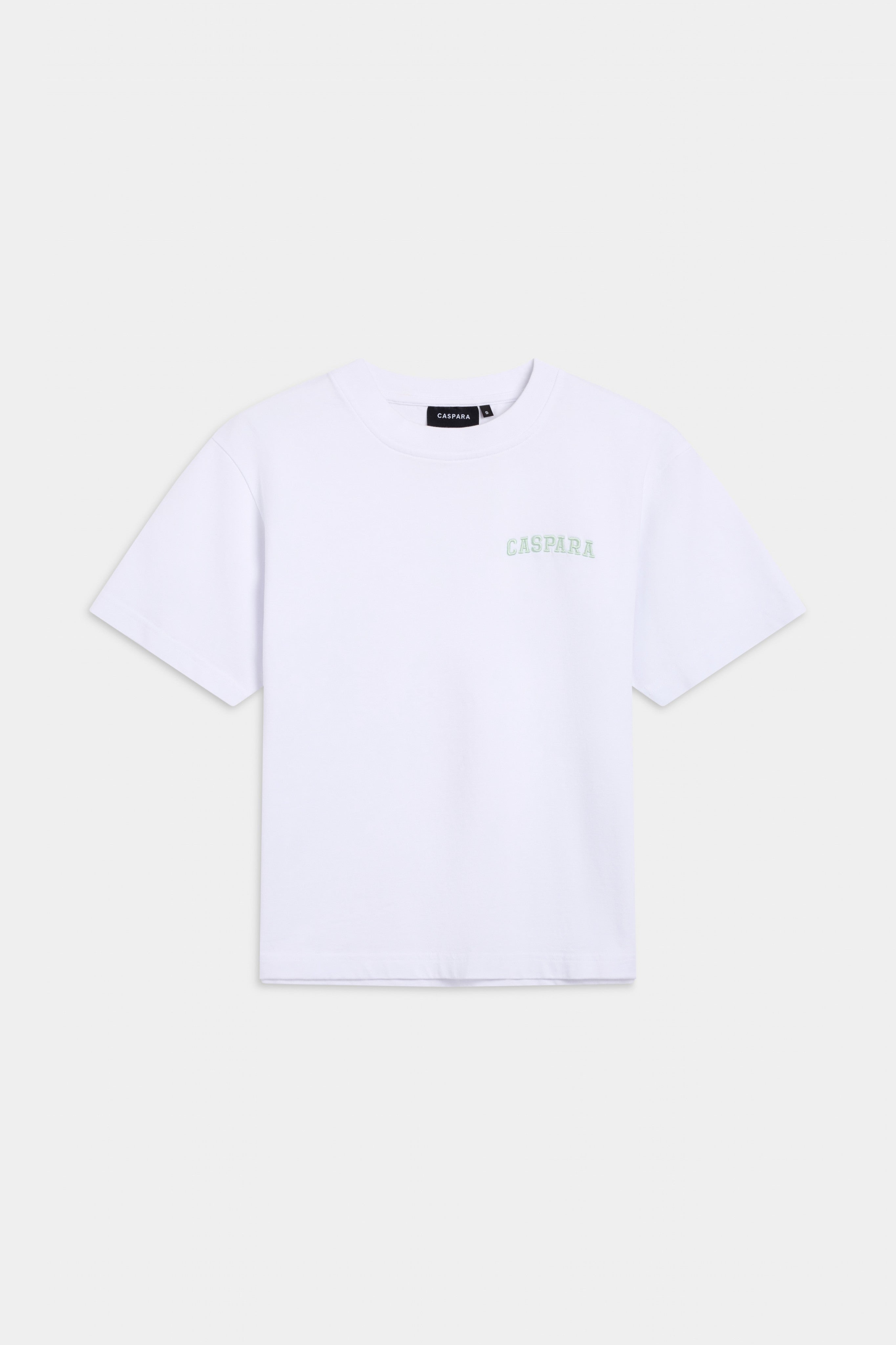 W. All-Star Embroidered Tee - White/Pistachio